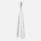 Math Perfect Quadrate Chart Zahlen von 1 bis 25 Krawatte (Rückseite)