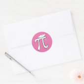 Math Pi Absolvent PINK Pi Grad Aufkleber (Umschlag)