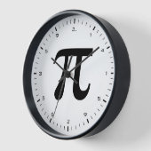 Math Pi Day Black Digits Uhr (Winkel)