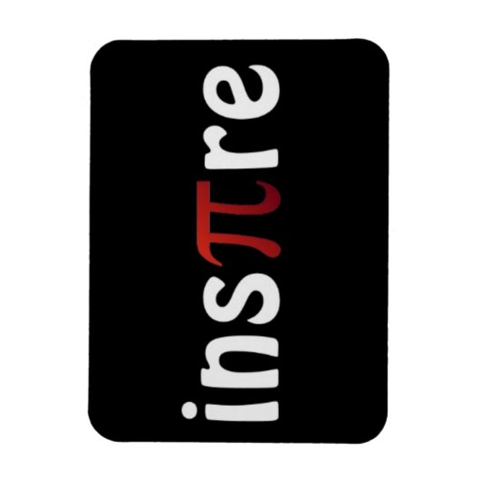 Math Pi Day Magnet inspiriert (Vertikal)