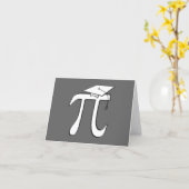 Math Pi Graduate Card Karte (Gelbe Blume)