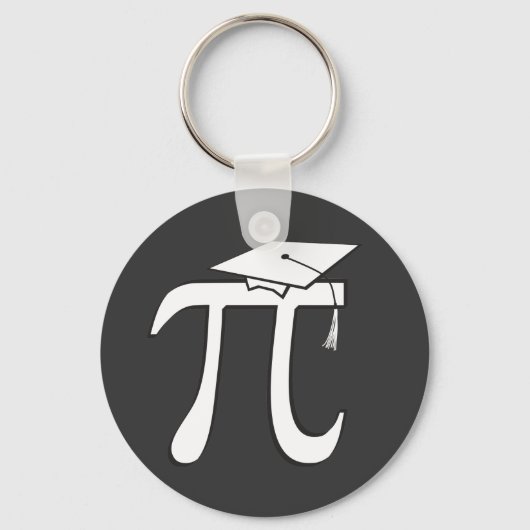 Math Pi Graduate Schlüsselanhänger (Vorderseite)