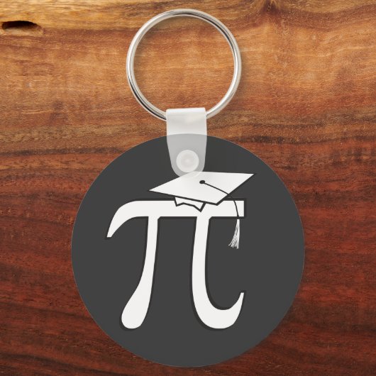 Math Pi Graduate Schlüsselanhänger (Vorderseite)