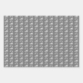 Math Pi Graduate Symbols Wrapping Paper Geschenkpapier Set (Vorderseite 3)