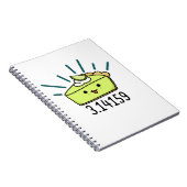 Math Pi Number Funny Pie Pun Notizblock (Rechte Seite)