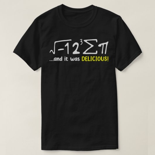 Math Pi Symbol , Pi Day Apparel Ich ate einige Pie T-Shirt (Design vorne)