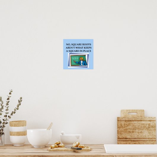 MATH-Plakate Poster (Küche)