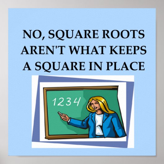 MATH-Plakate Poster (Vorne)