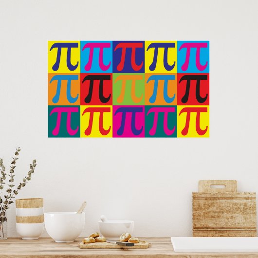 Math Pop Art Poster (Küche)