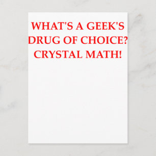 MATH POSTKARTE