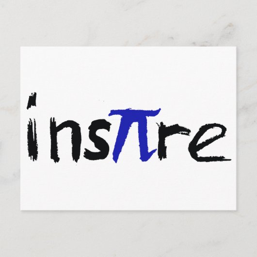 Math Postkarten inspiriert (Vorderseite)