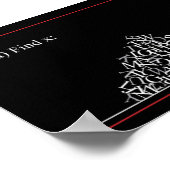 Math-Problem Poster (Ecke)