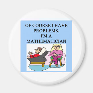 MATH-Psychologie-Witz Magnet