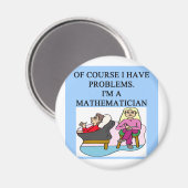 MATH-Psychologie-Witz Magnet (Vorderseite/Rückseite)