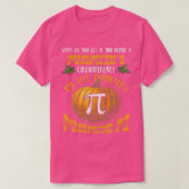 Math Pun Pumpkin Pi Funny Halloween Kostüm T-Shirt (Design vorne)