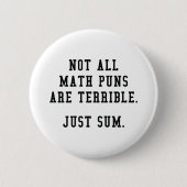 Math Puns Button (Vorderseite)