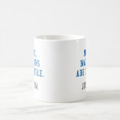 Math Puns Kaffeetasse (Mittel)