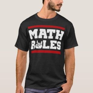 Math Regeln lustige Wetten  T-Shirt