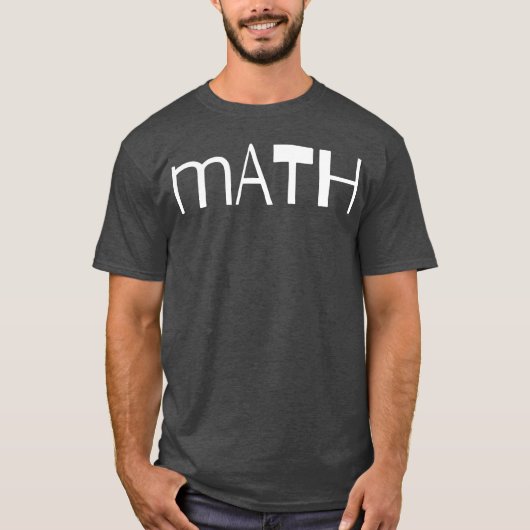 MATH Retro T-Shirt (Vorderseite)
