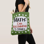 Math Review 5 Stars Tote Bag Tasche (Von Nahem)