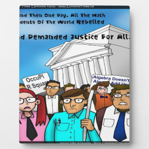 Math Revolt Funny Gifts T-Shirts & Karten Fotoplatte