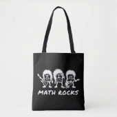 Math Rocks Academic Rock Band Humor Tasche (Vorderseite)