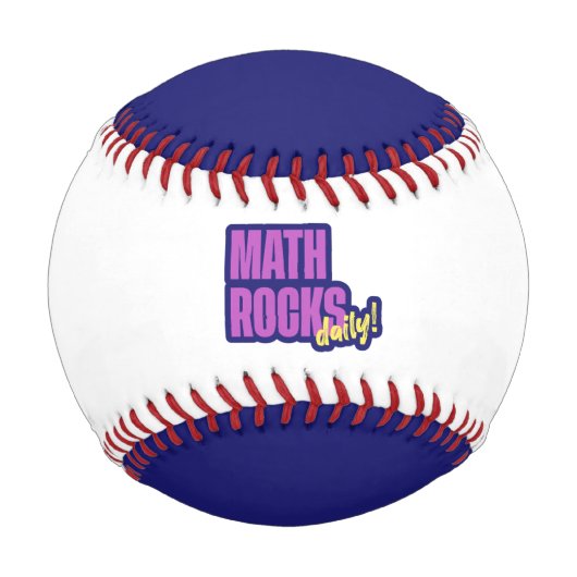Math Rocks Daily Baseball (Rückseite)