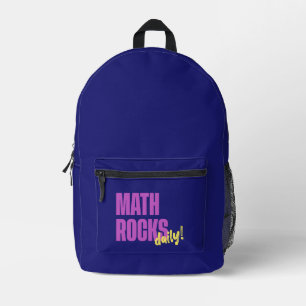 Math Rocks Daily Bedruckter Rucksack