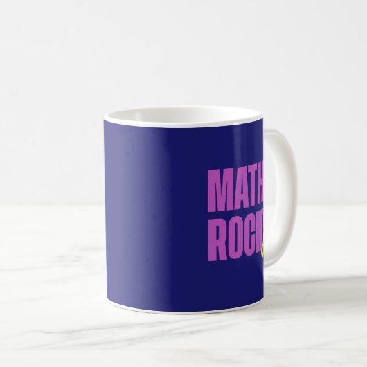 Math Rocks Daily Kaffeetasse (VorderseiteRechts)