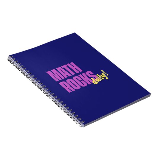Math Rocks Daily Notizblock (Rechte Seite)
