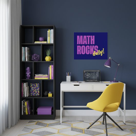 Math Rocks Daily Poster