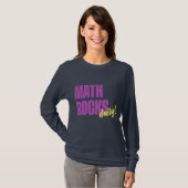 Math Rocks Daily Teacher T-Shirt (Vorne ganz)