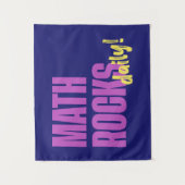 Math Rocks Daily Wandteppich (Vorderseite)