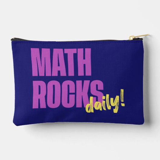 Math Rocks Daily Zubehörtasche (Rückseite)