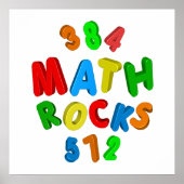 MATH ROCKS POSTER (Vorne)
