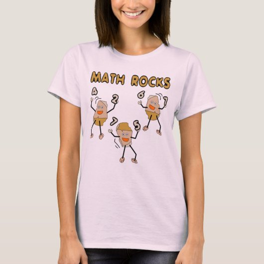 Math Rocks T-Shirt (Vorderseite)
