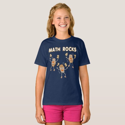 Math Rocks T-Shirt (Vorne ganz)