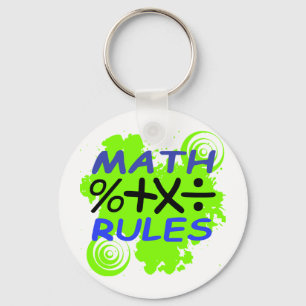 Math Rules Schlüsselanhänger