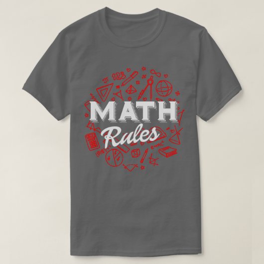 Math Rules T-Shirt (Design vorne)