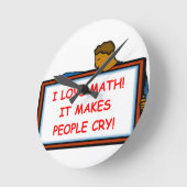 math runde wanduhr (Winkel)