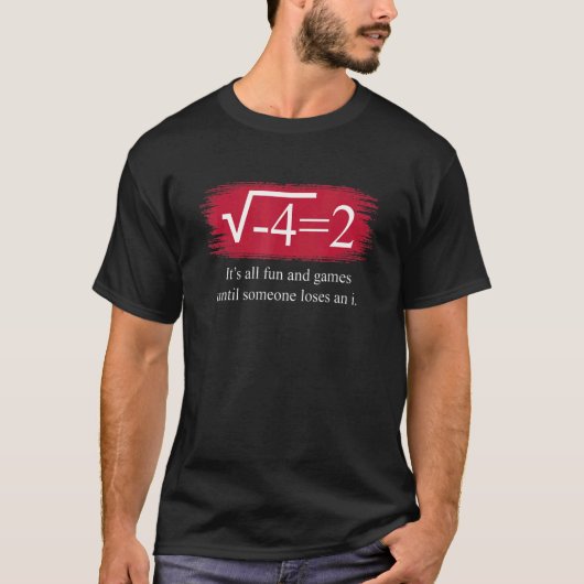 math saying complex numbers T-Shirt (Vorderseite)