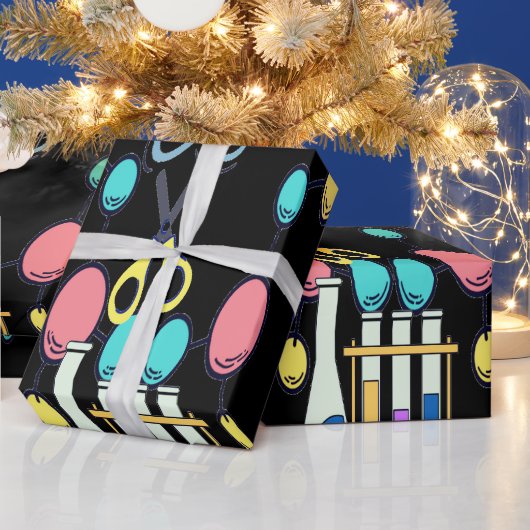 Math & Science-Geschenkwrap für die Schulsaison Geschenkpapier (Feiertage)