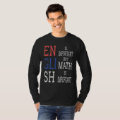 Math Science Nerd Lehrerin Idee Geburtstag T-Shirt (Vorne ganz)