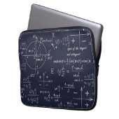 Math Scientist (Blau) Laptopschutzhülle (Vorderseite Links)