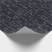 Math Scientist Geschenkpapier (Ecke)