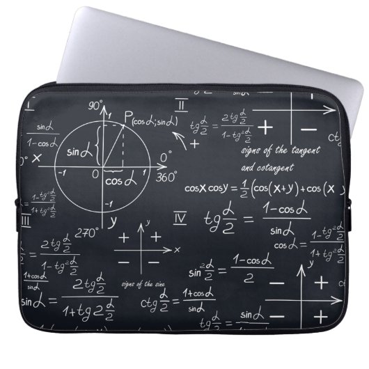 Math Scientist Laptopschutzhülle (Vorderseite)
