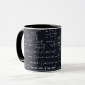 Math Scientist Tasse (Vorderseite Links)