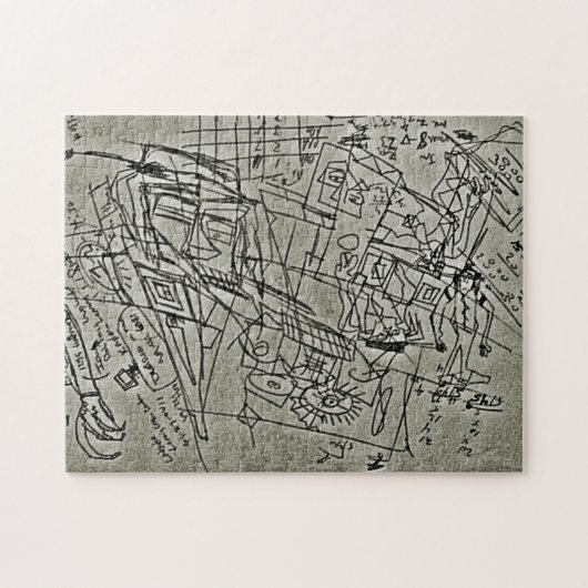 MATH SCRIBBLE PUZZLE (Horizontal)