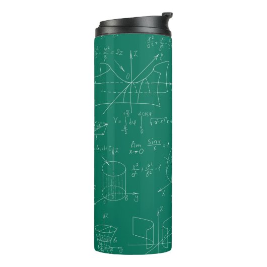 Math Scribbles Thermosbecher (Nach links gedreht)