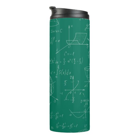 Math Scribbles Thermosbecher (Nach rechts gedreht)